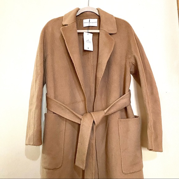 NWT Ecru Emissary | Andrea 100% Merino Wool Coat - Picture 5 of 16